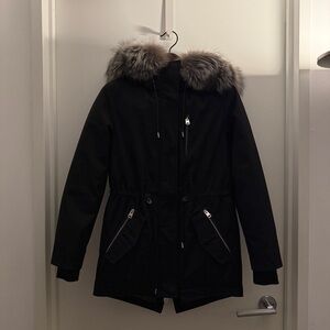 Mackage Chara DXR Parka w/ Silverfox Fur, XXS